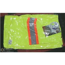 NEW PIONEER SIXE 3XL HI VIS REFLECTIVE RAIN JACKET
