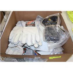 BOX OF MOSTLY HERCULES WORK GLOVES