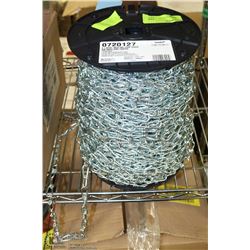 250FT ROLL ZINC COATED LOOP CHAIN