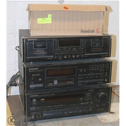 PIONEER ELITE STEREO COMPONENTS INCL ALL HOOK UPS
