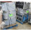 Image 1 : 2 PALLETS OF CLEANING CARTS