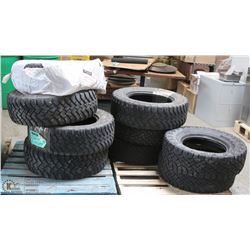2 PALLETS OF ASSORTED SIZE TIRES