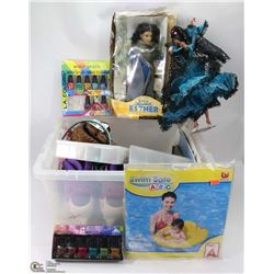 BOX WITH CARDBOARD KIDS BOOKS, TALES OF GLORY