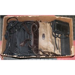 ESTATE LOT OF PURSES, WALLETS & MORE