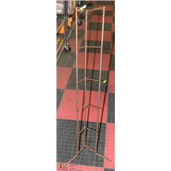 RUSTIC METAL CD STAND