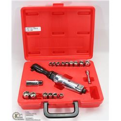 3/8" AIR POWER RATCHET WITH SOCKETS.