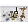 Image 1 : FLAT WITH ASSORTED COLLECTIBLE BELLS INCL 24K AND
