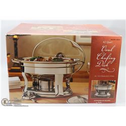 4.2 QUART OVAL CHAFING DISH (NEW IN BOX)