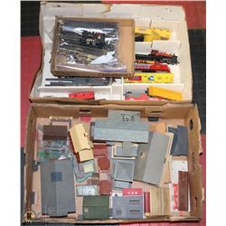 3 BOXES OF MODEL TRAINS AT LEAST 3 DIFFERENT SETS