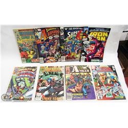 ESTATE FLAT OF MIXED COMICS - CAPTAIN AMERICA,