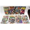 Image 1 : ESTATE FLAT OF MIXED COMICS - CAPTAIN AMERICA,