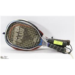4 SQUASH RACQUETS INCL. HEAD, SLAZENGER & MORE