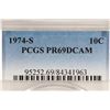 Image 3 : 1974-S ROOSEVELT DIME PCGS PR69 DCAM