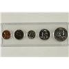 Image 1 : 1962 US SILVER PROOF SET IN PLASTIC CASE