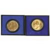 Image 1 : 2 US MINT AMERICAS 1ST MEDALS 1972 & 1975 BICENTEN