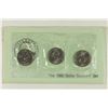 Image 2 : 1980 P/D/S SBA DOLLAR SOUVENIR SET WITH ENVELOPE