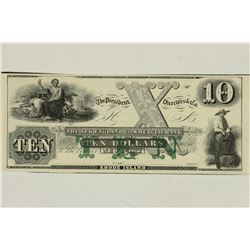 1800'S THE NEW ENGLAND COMMERCIAL BANK $10