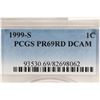 Image 3 : 1999-S LINCOLN CENT PCGS PR69RD DCAM