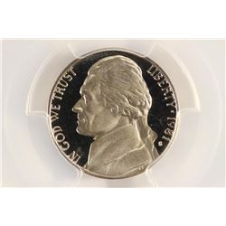 1981-S TYPE I JEFFERSON NICKEL PCGS PR69 DCAM