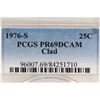 Image 3 : 1976-S WASHINGTON QUARTER PCGS PR69 DCAM