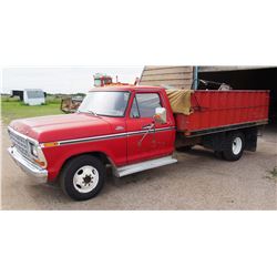 1979 F350 400 Engine, New Tires, 4Spd Standard, 78358 Miles, 12T B&H 11’ Box
