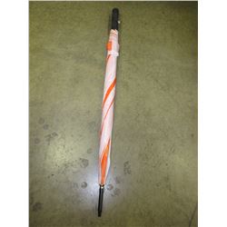 New 30 inch Golf Umbrella / Orange + white