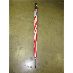 New 30 inch Golf Umbrella / Red + white