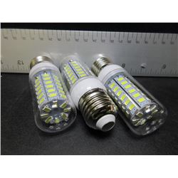 3 New 56 LED Cobb Lightbulbs / white / save huge on power