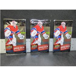3 Factory sealed Upper Deck 2015/16 packs / McDavid Rookie is worth 450