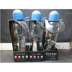 3 New Bobble Infuse bottles with filter