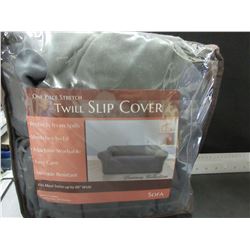 New One Piece Twill stretch Slip Cover for Sofa