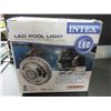 Image 1 : New Intex Pool Light / hydroelectric power so no Batteries