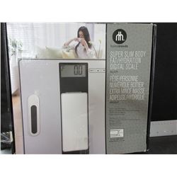 New super slim body fat / hydration Digital Scale