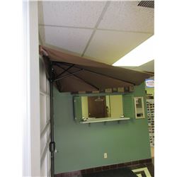 New Lanai 1/2 Umbrella great for small decks or when you need to go up