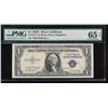 Image 1 : 1935E $1 Silver Certificate Star Note PMG 65EPQ