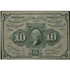 Image 1 : 10 Cent 1862-1863 First Issue Fractional Note