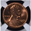 Image 2 : 1966 SMS LINCOLN CENT NGC MS68 RD