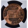 Image 3 : 1966 SMS LINCOLN CENT NGC MS68 RD