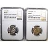 Image 1 : NGC GRADED BUFFALO NICKELS: