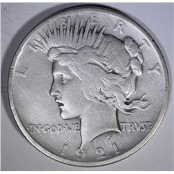 1921 PEACE DOLLAR CH BU