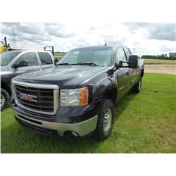 2008 GMC 2500 SIERRA 4X4 EXTENDED CAB TRUCK