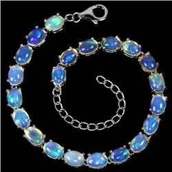 NATURAL  WHITE OPAL  Bracelet