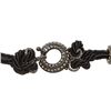 Image 5 : Lanvin Black Twisted Rope Rhinestone Embellished Belt