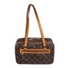 Image 1 : Louis Vuitton Monogram Canvas Leather Cite MM Shoulder Bag