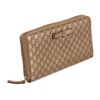 Image 2 : Gucci Metallic Gold Guccissima Leather Zippy Wallet