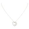 Image 2 : 0.3 ctw Diamond Pendant With Chain - 14KT White Gold