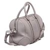 Image 2 : Givenchy Gray Leather Lucrezia Medium Satchel Handbag