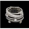 Image 2 : 0.75 ctw Diamond Ring - 14KT White Gold