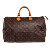 Image 1 : Louis Vuitton Monogram Canvas Leather Speedy 40 cm Bag