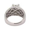 Image 3 : 0.65 ctw Diamond Wedding Ring - 14KT White Gold
